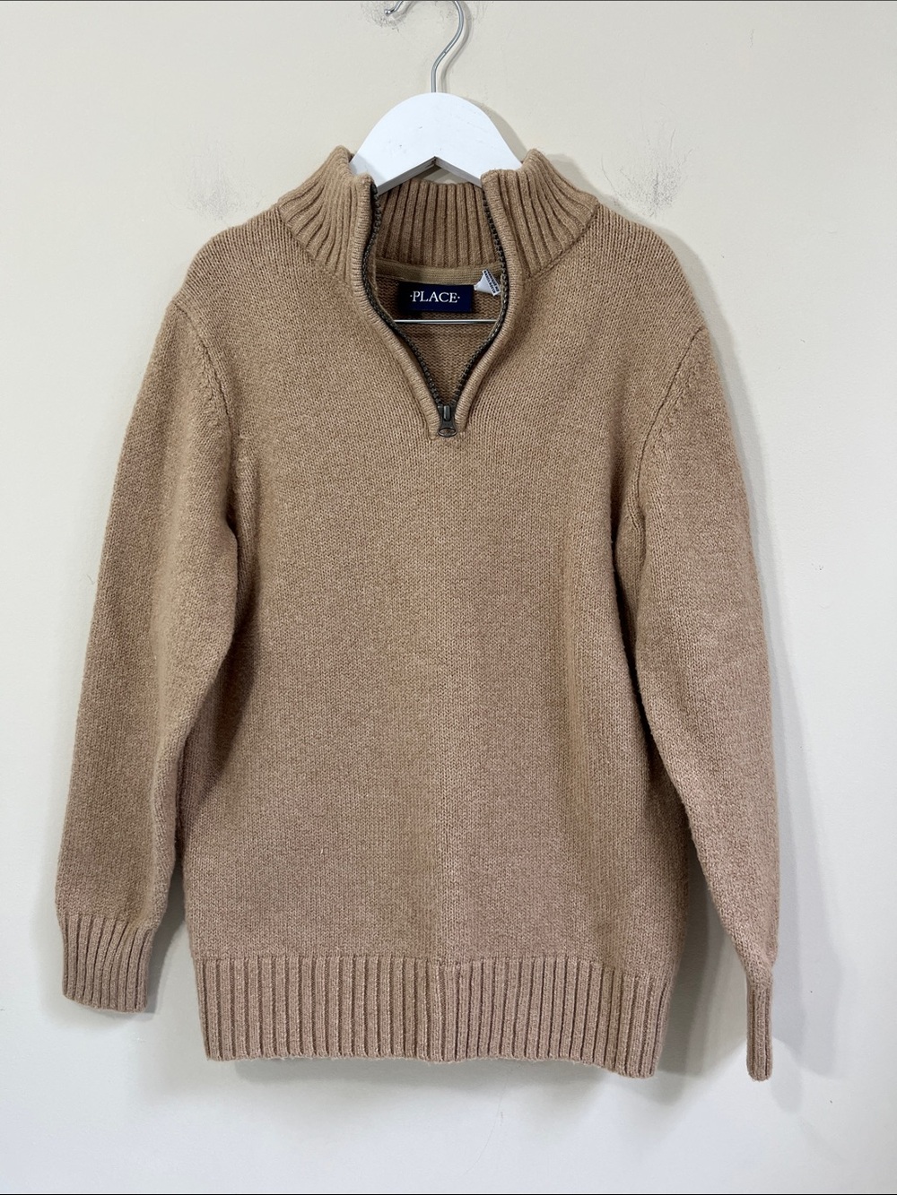 PLACE Little Boy's Mock Neck Sweater Size 7/8